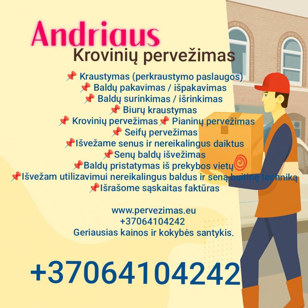 Nereikalingų daiktų išvežimas Šiauliai